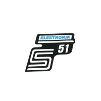 Produkt: NAKLEJKA POKRYWY S51 ELEKTRONIK niebieska