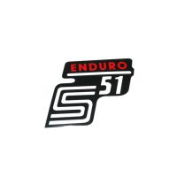 Produkt: NAKLEJKA POKRYWY S51 ENDURO czerwona