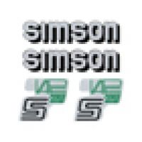 Produkt: NAKLEJKA ZBIORNIKA I POKRYWY SIMSON VAPE srebrna
