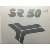 Produkt: NAKLEJKA SIMSON SR50 NA OSON KOLANA SREBRNA