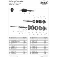 Produkt: WAEK ZDAWCZY BIEGW S51/SR50  V biegowy