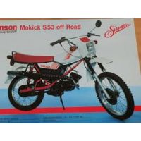 Produkt: NAKLEJKA ZBIORNIKA SIMSON S53 czerwona L+P org DDR
