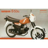 Produkt: NAKLEJKA NA SIMSONA S53 KPL 5 szt org DDR