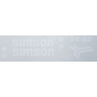 Produkt: NAKLEJKA SIMSON SR50 NA RAM BIAA 3 sztuki P+L