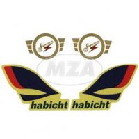 Produkt: NAKLEJKA HABICHT SR4-4  2x zbiornik,2x rama org