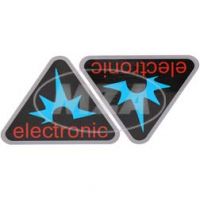 Produkt: NAKLEJKA POKRYWY S50 elektronik  niemcy 2szt
